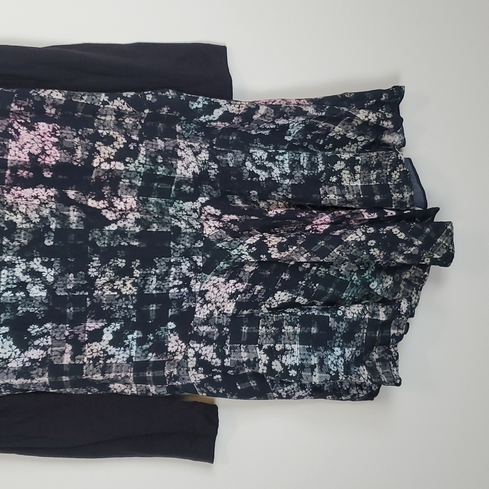Tibi Floral Viscose A-line‎ Midi Dress - Picture 11 of 11